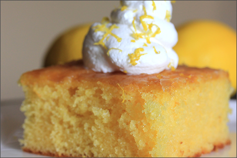 Lemon Jello Pudding Poke Cake – Foodiddy