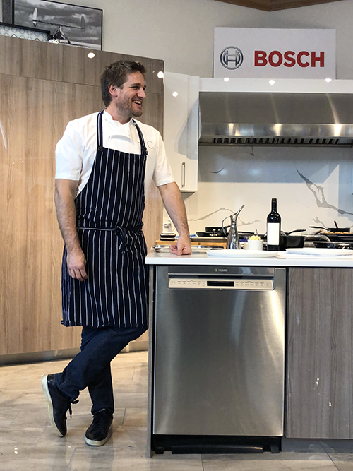 Chef Curtis Stone - Bosch Appliance Demo Kitchen, RC Willey Sacramento